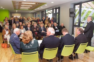 A section of the large attendance at the Official Opening of the Carrigaline Lions Youth Centre. (Picture: Adrian O'Herlihy) Sept 18th 2015