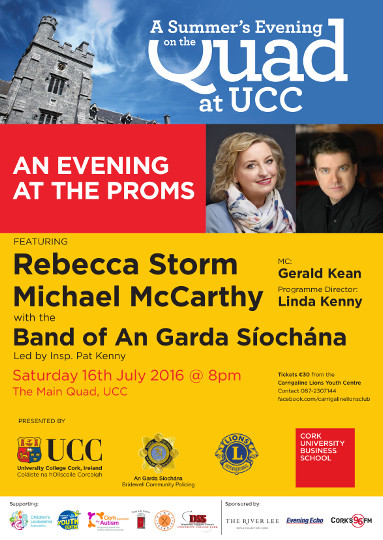 UCC Summer Evening on the Quad 2016